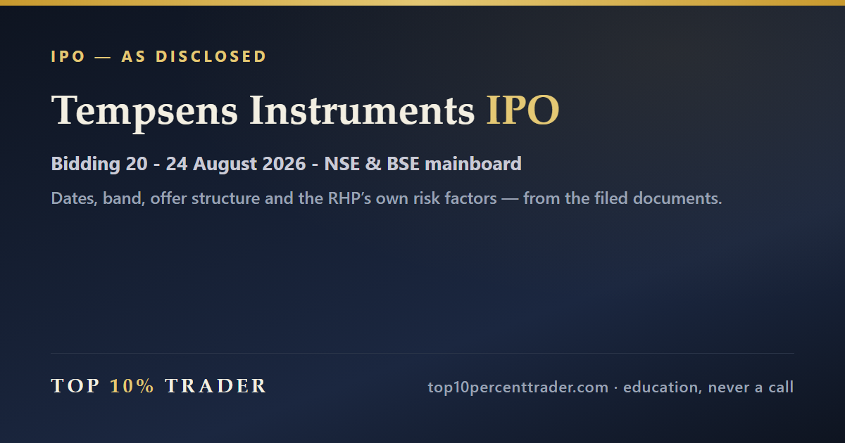 Tempsens Instruments (India) Limited IPO — the disclosed details